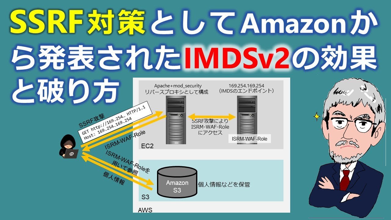 SSRF対策としてAmazonから発表されたIMDSv2の効果と破り方