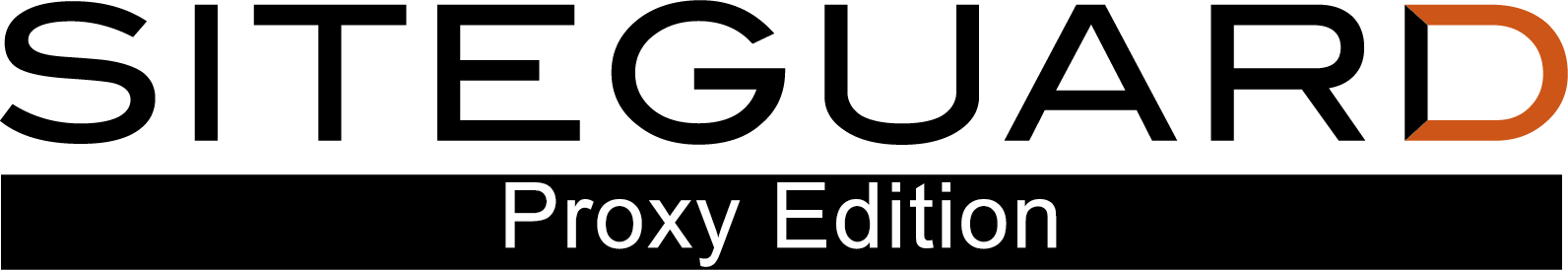 SiteGuard Proxy Edition