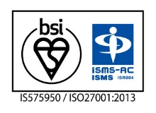 IS575950/ISO27001:2013